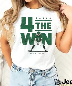 4 the win Jake Elliott signature shirt