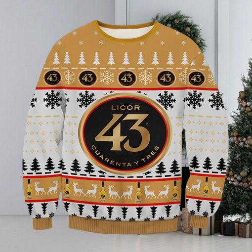 43 Mini Beer 3D Print Ugly Christmas Sweater