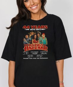 44 years 1979 – 2023 The dukes of Hazzard thank you for the memories Shirt