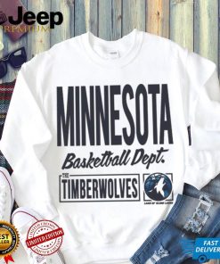 '47 Brand Men's 2023 24 City Edition Minnesota Timberwolves Talk Back T Shirt