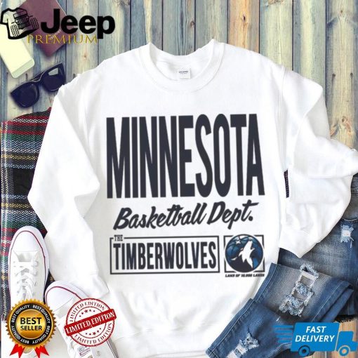 ’47 Brand Men’s 2023 24 City Edition Minnesota Timberwolves Talk Back T Shirt