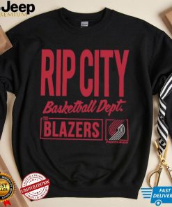 '47 Brand Men's 2023 24 City Edition Portland Trail Blazers Talk Back T Shirt