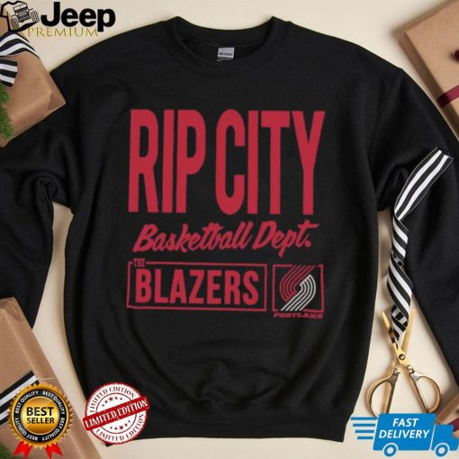 ’47 Brand Men’s 2023 24 City Edition Portland Trail Blazers Talk Back T Shirt