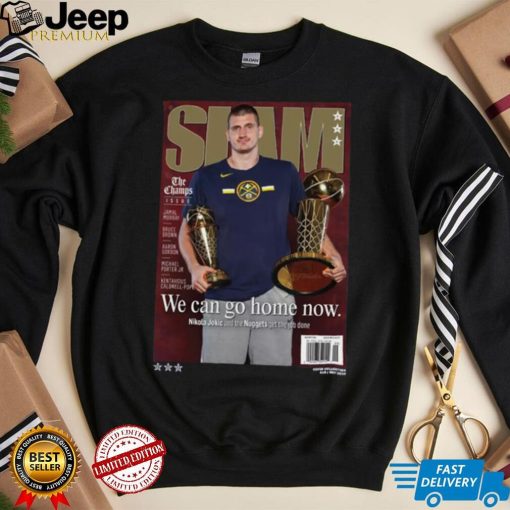 ’47 Men’s Denver Nuggets Slam Magazine T Shirt