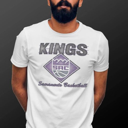 ’47 Women’s Sacramento Kings White We Have Heart Frankie T Shirt