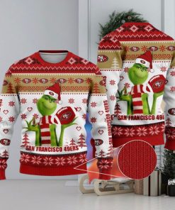 49ers Christmas Sweater Grinch San Francisco 49ers Gift