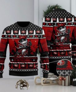 49ers Christmas Sweater Jack Skellington Zero San Francisco 49ers Gift