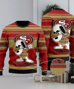 49ers Christmas Sweater Snoopy Dabbing San Francisco 49ers Gift