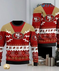 49ers Christmas Sweater Xmas Pattern San Francisco 49ers Gift