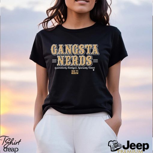 49ers Gangsta Nerds Schematically Intelligent Ignorantly Violent shirt