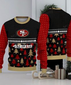 49ers Ugly Christmas Sweater Dot Pattern San Francisco 49ers Gift