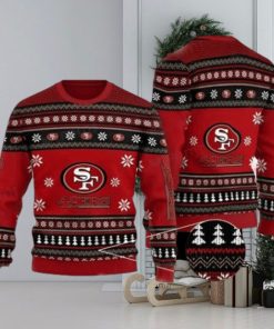 49ers Ugly Sweater Christmas Pattern San Francisco 49ers Gift