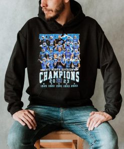 5 Time NFC North Division Champions Detroit Lions Football Team Shirt