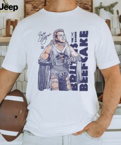 500 Level White Brutus “The Barber” Beefcake T Shirt