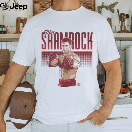 500 Level White Ken Shamrock T Shirt