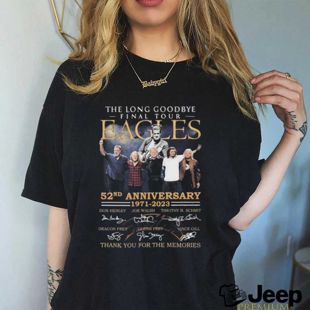 Eagles Signed 52nd Anniversary 1971-2023 Thank You Memories Unisex