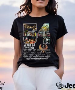 54 Years Of 1969 – 2023 Earth, Wind & Fire Thank You For The Memories T Shirt