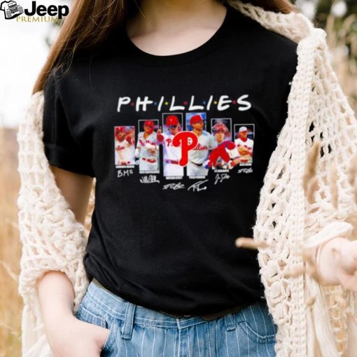 Philadelphia Phillies Friends Players Signatures Shirt