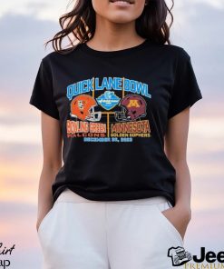 Bowling Green Falcons Vs Minnesota Golden Gophers 2023 Quick Lane Bowl Head To Head Shirt