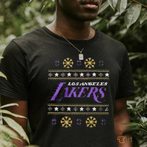 Los Angeles Lakers Holiday Ugly Christmas Shirt