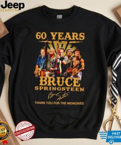 60 years 1964 2024 Bruce Springsteen thank you for the memories shirt