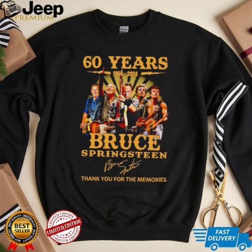 60 years 1964 2024 Bruce Springsteen thank you for the memories shirt