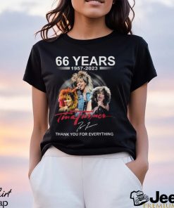 66 Years 1957 – 2023 Tina Turner Thank You For Everything T Shirt