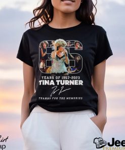 66 Years Of 1957 – 2023 Tina Turner Thanks For The Memories T Shirt