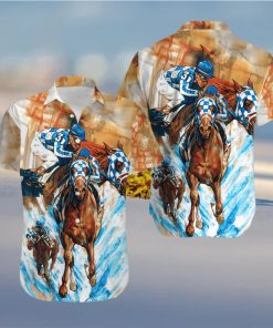 Kentucky Derby Horse Racing Hawaiian Shirt