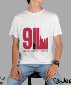 9 11 Shirt We Will Never Forget Twin Towers Memorial September Patriot Day Shirt