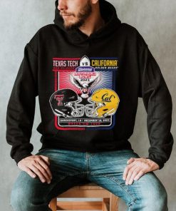 Texas Tech Red Raiders Vs California Golden Bears 2023 Independence Bowl Matchup Shirt