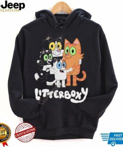 Litterbox Comics Litterboxy Family Men’s Long Sleeve Tee shirt