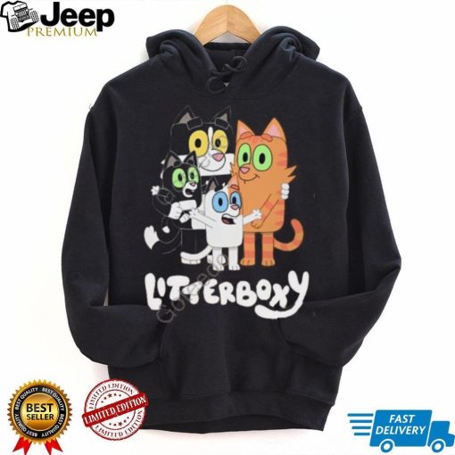 Litterbox Comics Litterboxy Family Men’s Long Sleeve Tee shirt