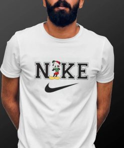 Disney Christmas Mickey Mouse Nike Logo 2023 Shirt