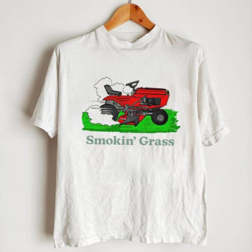 Tractors smokin’ grass art shirt