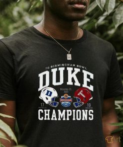 76 Birmingham Bowl Duke Blue Devils Champions 2023 Shirt