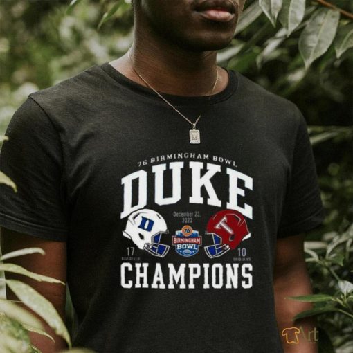 76 Birmingham Bowl Duke Blue Devils Champions 2023 Shirt