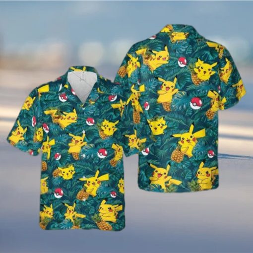 Pokemon Anime Hawaiian Shirt