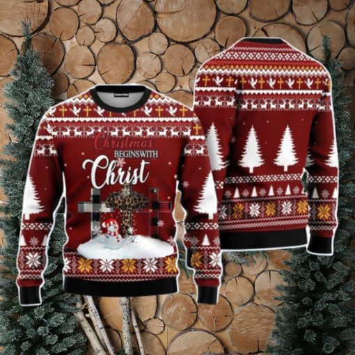 Christian Christmas Unisex Ugly Sweater