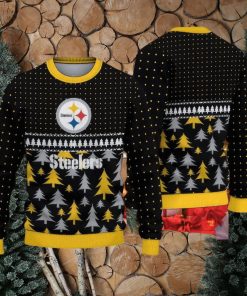 NFL Pittsburgh SteelSan Francisco 49ers Knitted Christmas 3D Sweater Apparel