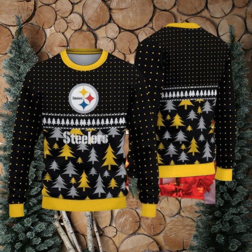 NFL Pittsburgh SteelSan Francisco 49ers Knitted Christmas 3D Sweater Apparel