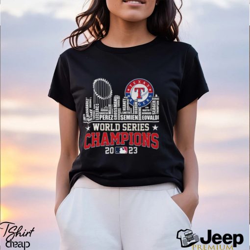 Texas City World Series Champions 2023 Texas Rangers T Shirt