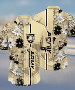 Army Black Knights NCAA Floral Unisex All Over Printed Hawaiian Shirt