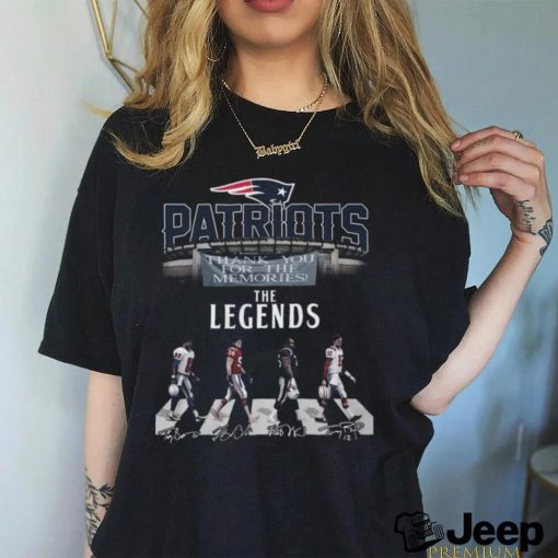 TRENDING] New England Patriots The Legends Thank You For The Memories Unisex T Shirt