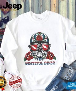 2023 Grateful Diver Sugar Skull UV Shirt