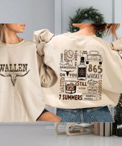 Retro Wallen Western Sweatshirts