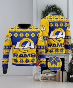 Los Angeles Football qeQ Family Ugly Christmas Sweater