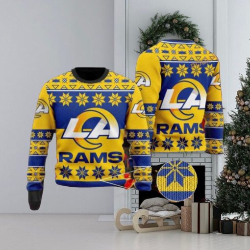 Los Angeles Football qeQ Family Ugly Christmas Sweater