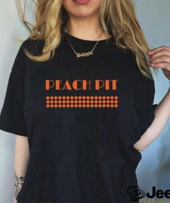 90210 Peach Pit Dark T Shirt