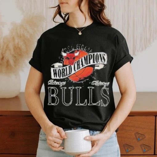 90s Chicago Bulls 1991 NBA Finals World Champions T shirt